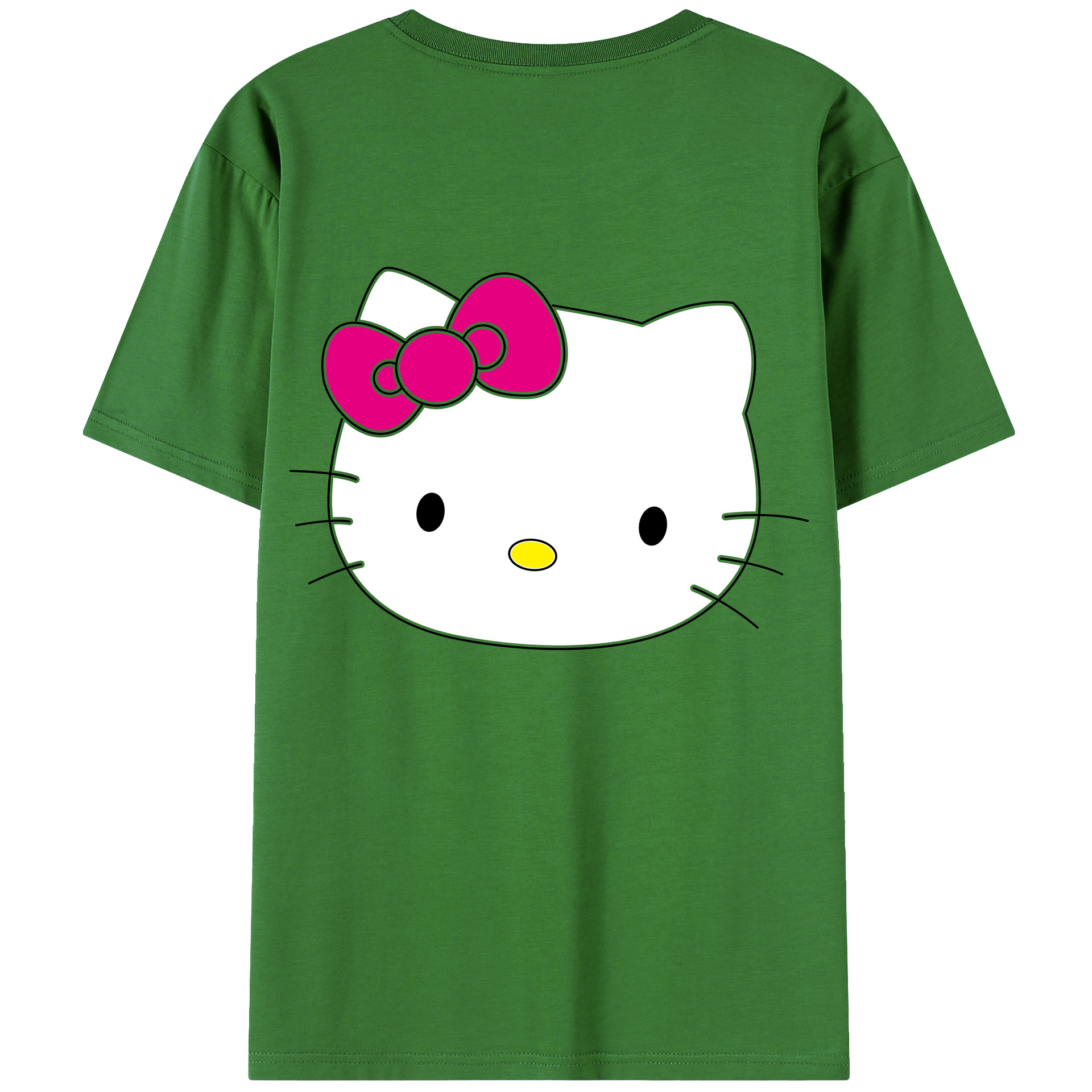 （画像用） Hello Kitty ハローキティ レディース半袖Tシャツ(バックプリント)